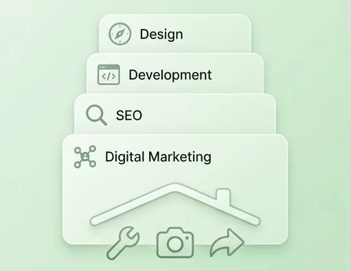 Full-service in-house digital marketing team - comprehensive end-to-end solutions
