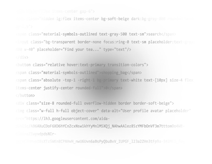Mobile-friendly code display demonstrating responsive development
