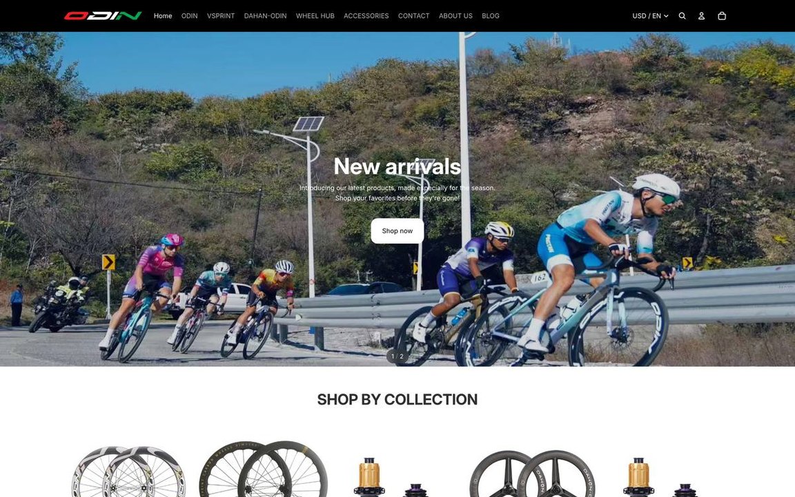 Odin outdoor adventure gear e-commerce - premium hiking and camping equipment