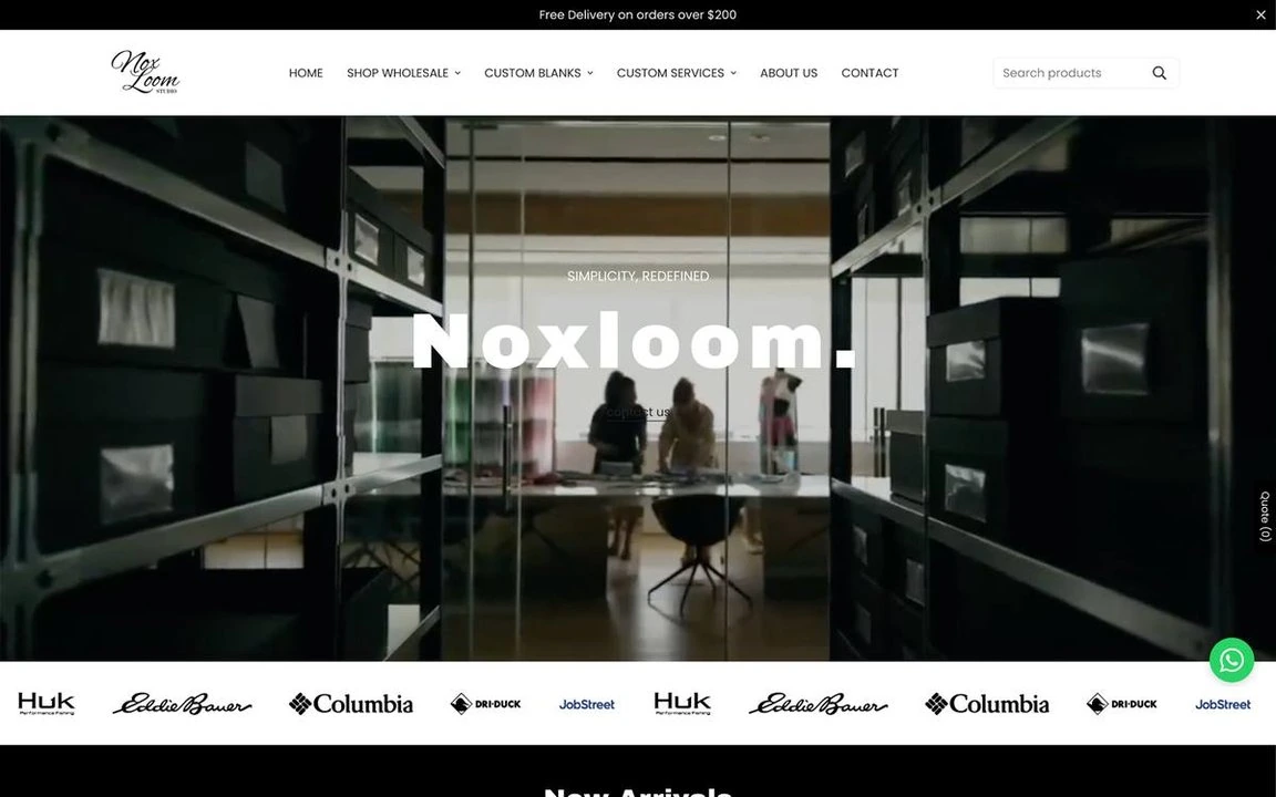 Noxloom modern home textiles - luxury bedding and decor collection