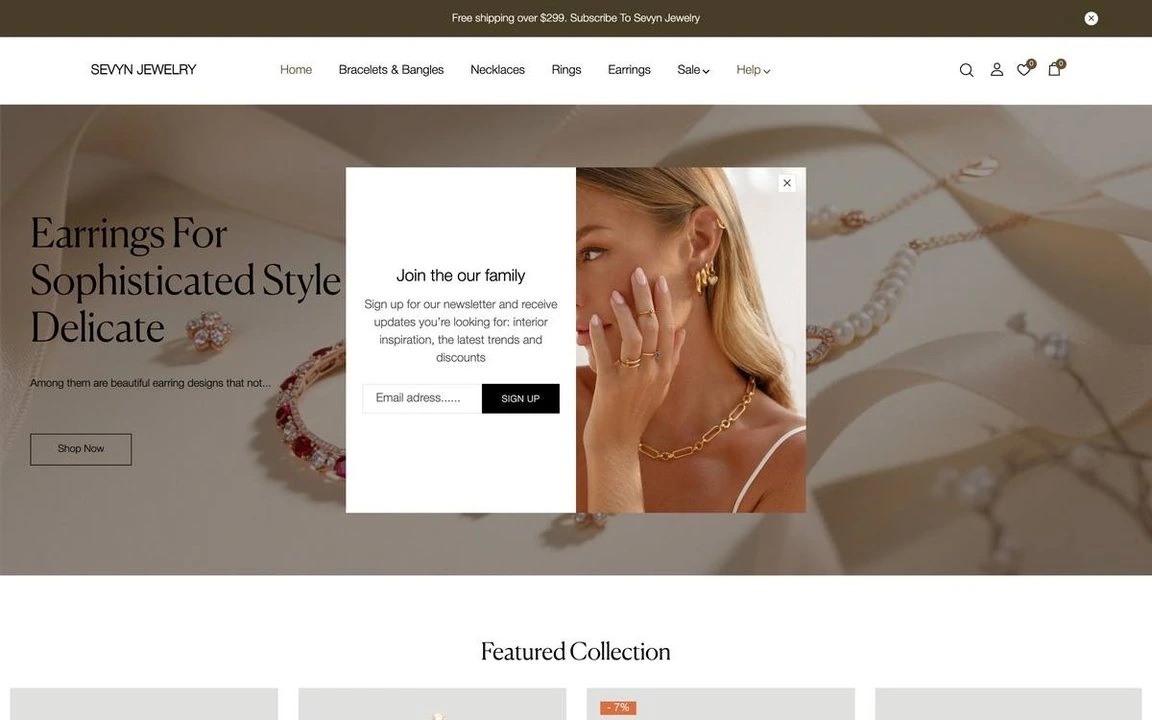 Sevyn Jewelry handcrafted accessories - unique artisan jewelry collection