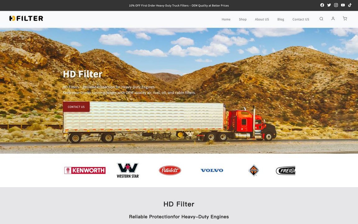 Filter photography equipment online store - professional gear showcase