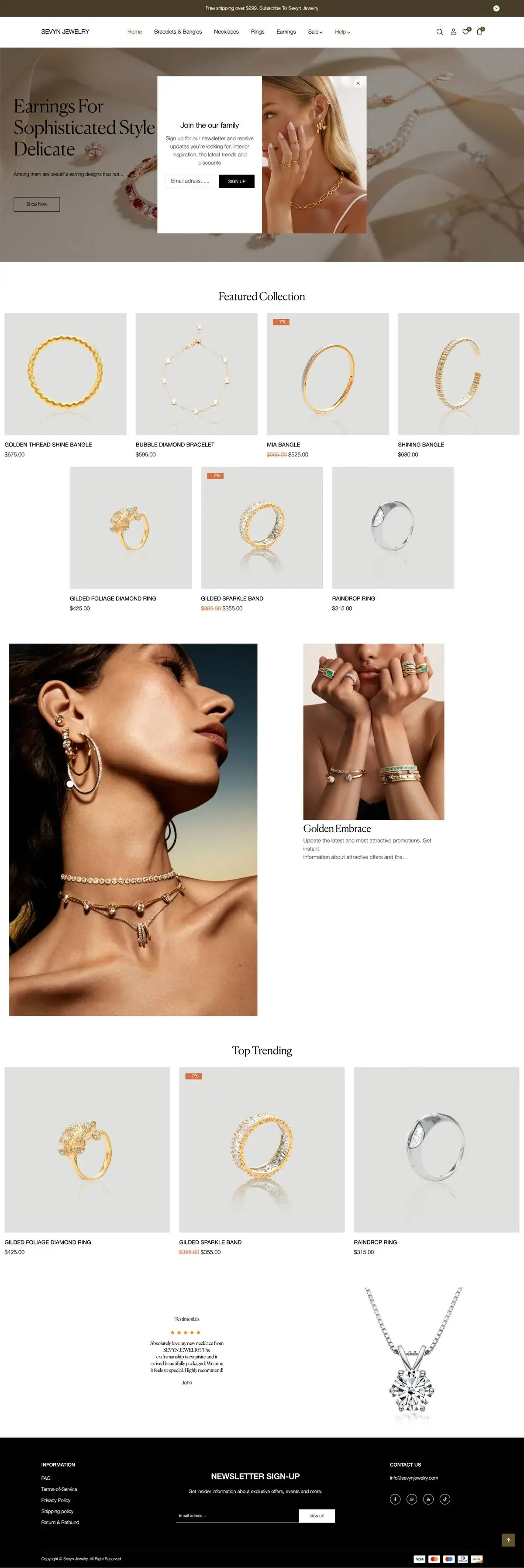 Sevyn Jewelry minimalist accessories online - contemporary fine jewelry