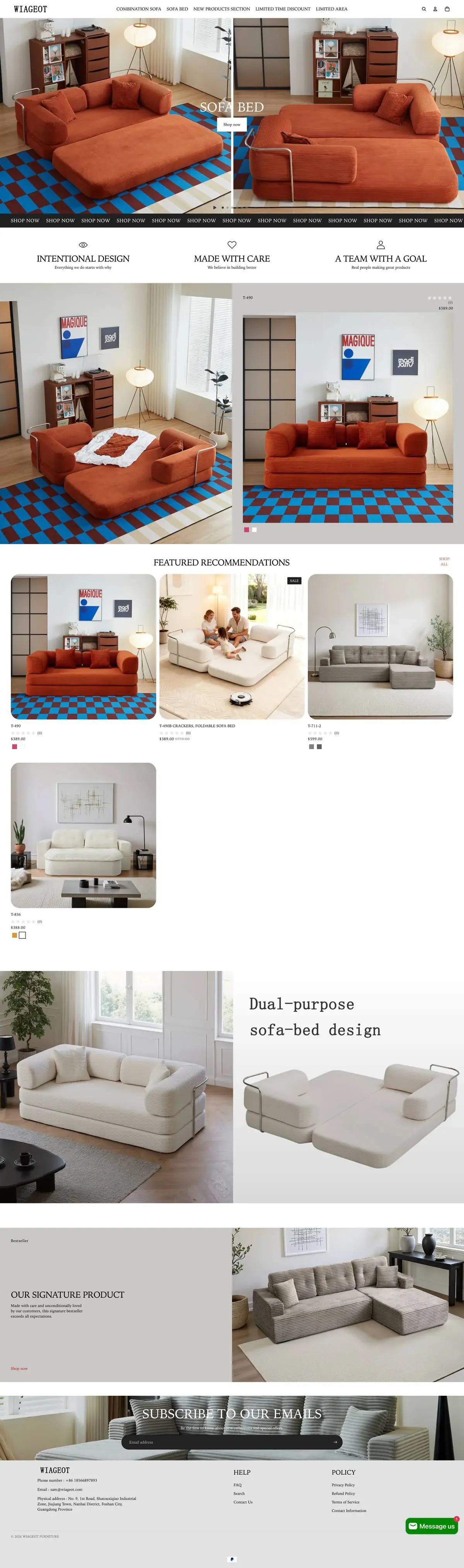 Wiageot tech accessories online store - modern device essentials